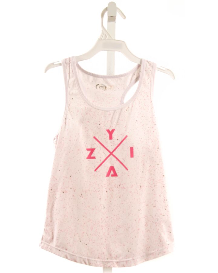 ZYIA ACTIVE  LT PINK    KNIT TANK