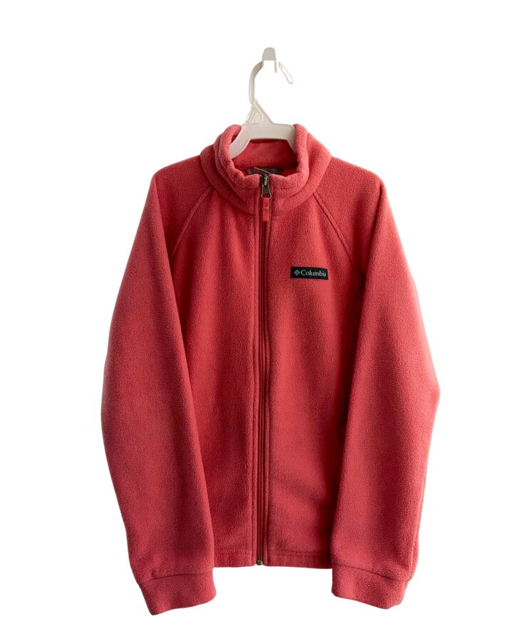 COLUMBIA  PINK FLEECE   OUTERWEAR