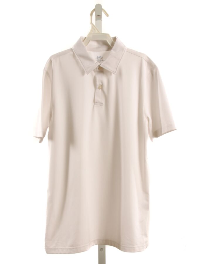 SOUTHERN TIDE  WHITE    KNIT SS SHIRT