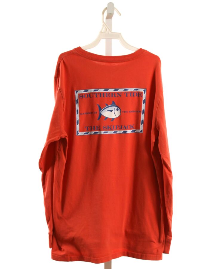 SOUTHERN TIDE  RED   PRINTED DESIGN T-SHIRT