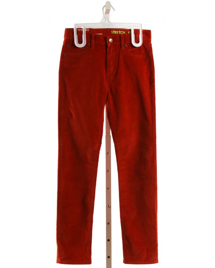 CREWCUTS  ORANGE CORDUROY   PANTS