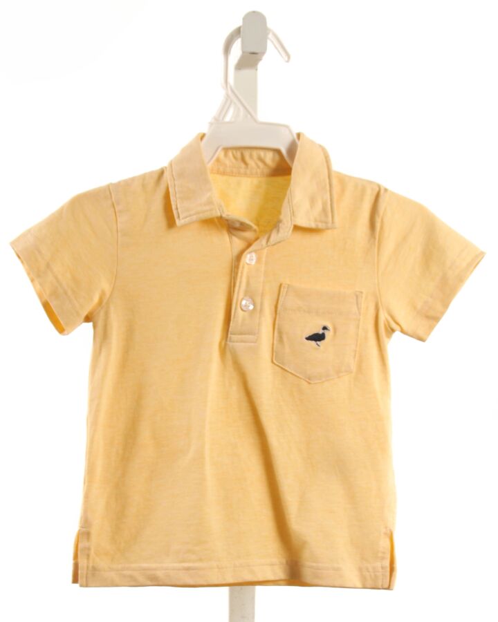 PROPERLY TIED  YELLOW    KNIT SS SHIRT