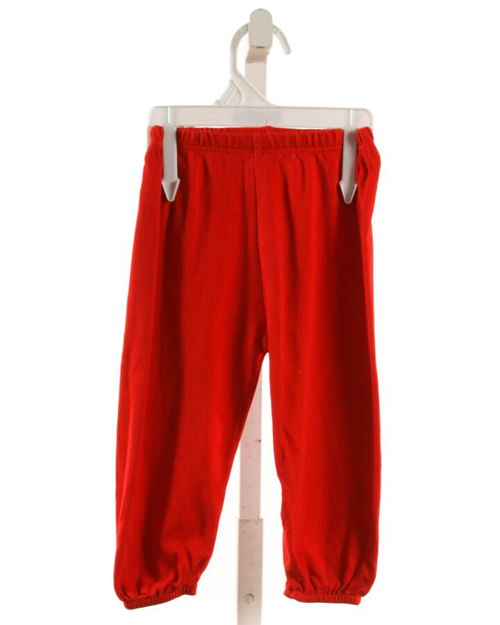 PBJ  RED    PANTS