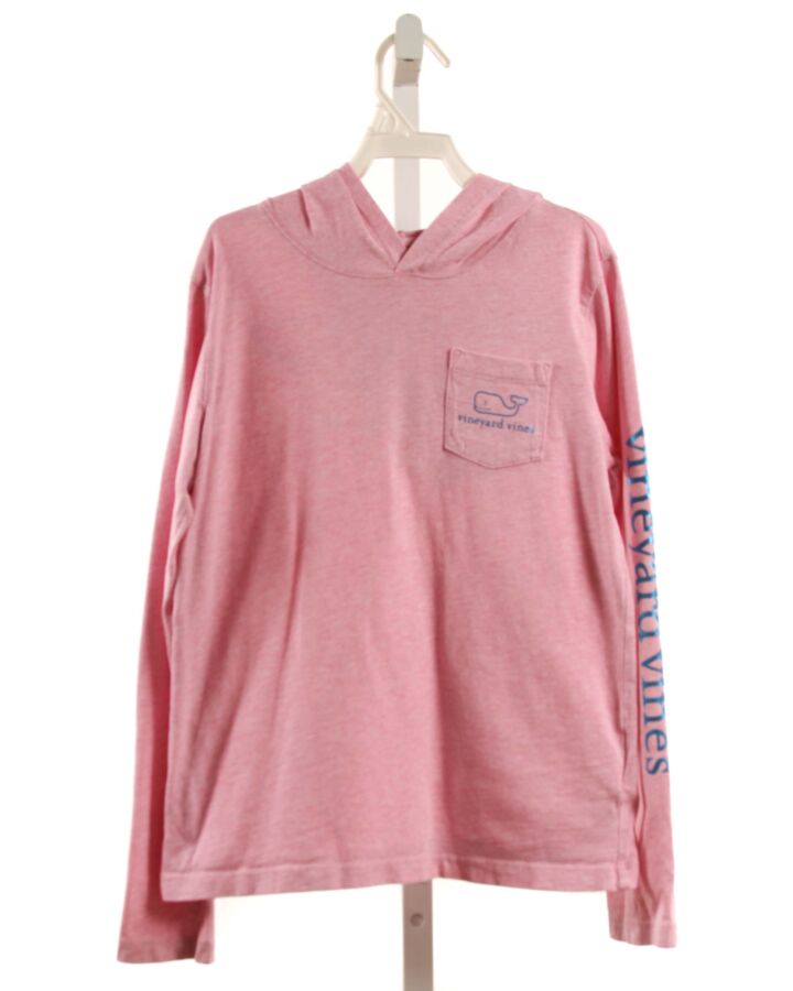 VINEYARD VINES  PINK    KNIT LS SHIRT