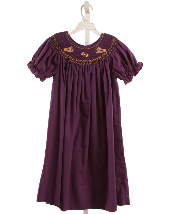 ROSALINA  PURPLE   SMOCKED DRESS