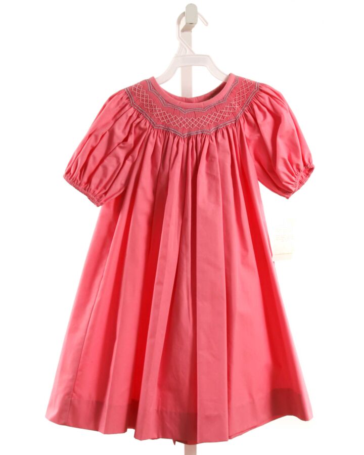 THE BEAUFORT BONNET COMPANY  HOT PINK   SMOCKED DRESS