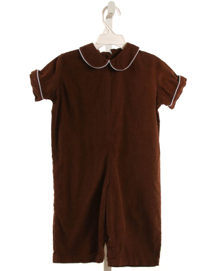 KELLY'S KIDS  BROWN CORDUROY   ROMPER