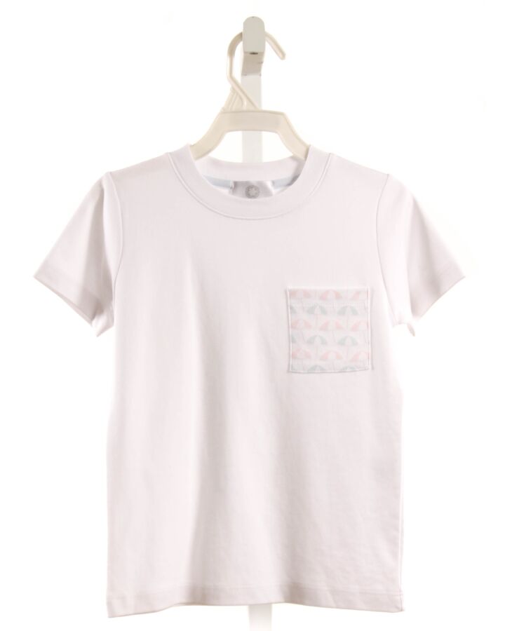 THE PROPER PEONY  WHITE    KNIT SS SHIRT