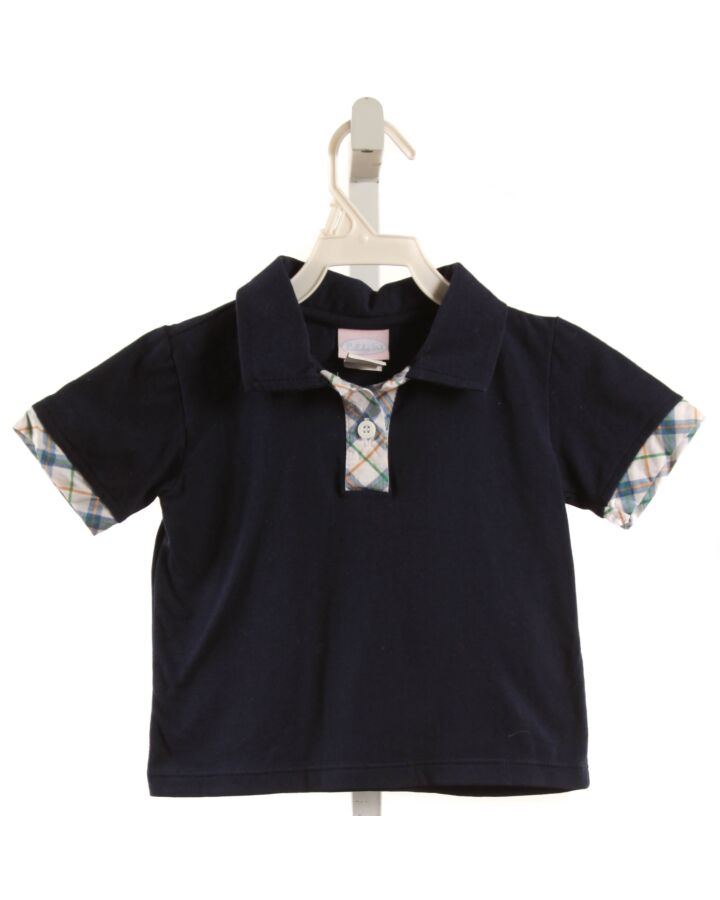 LULLABY SET  NAVY    KNIT SS SHIRT
