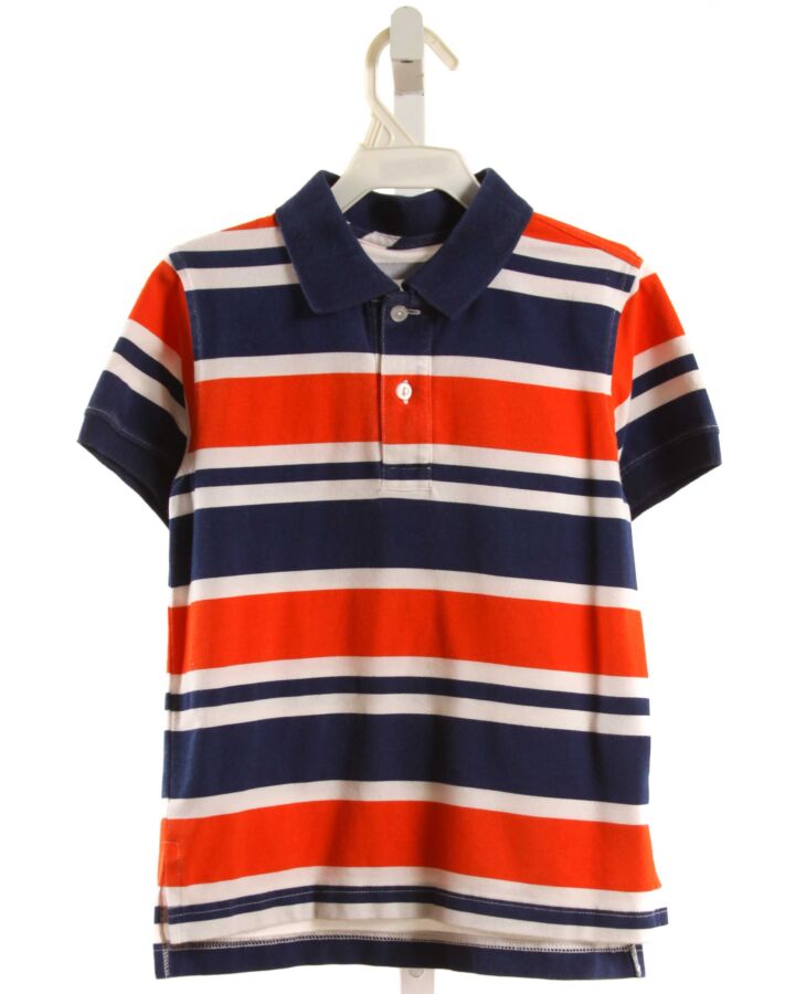 KELLY'S KIDS  MULTI-COLOR  STRIPED  KNIT SS SHIRT