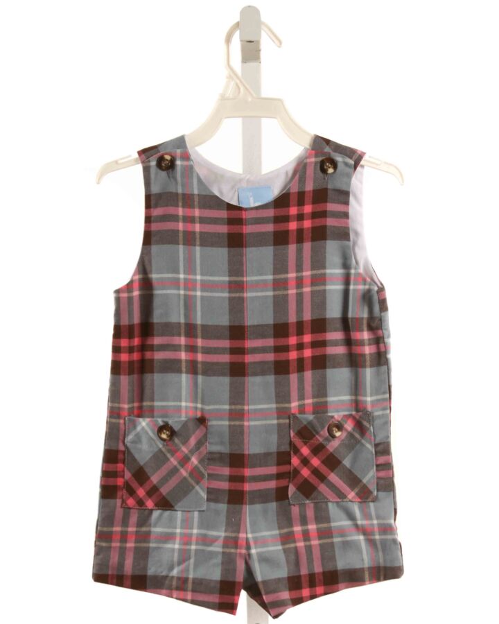 BELLA BLISS  GRAY  PLAID  JON JON