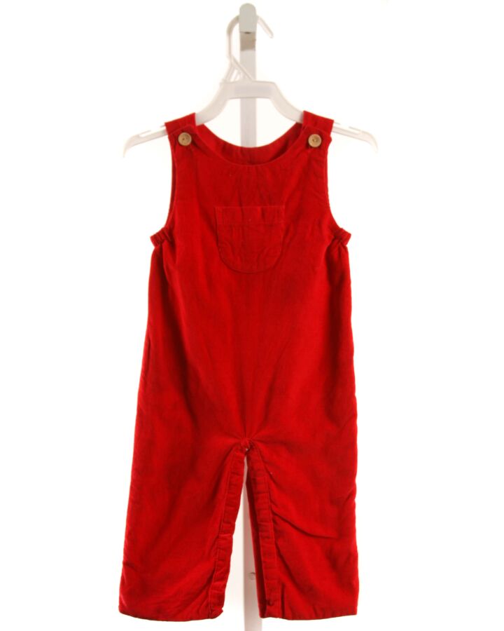 LITTLE ENGLISH  RED CORDUROY   LONGALL