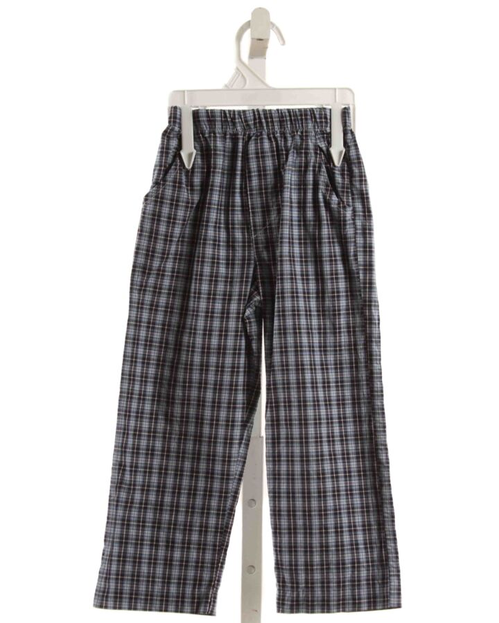 BAILEY BOYS  NAVY  PLAID  PANTS