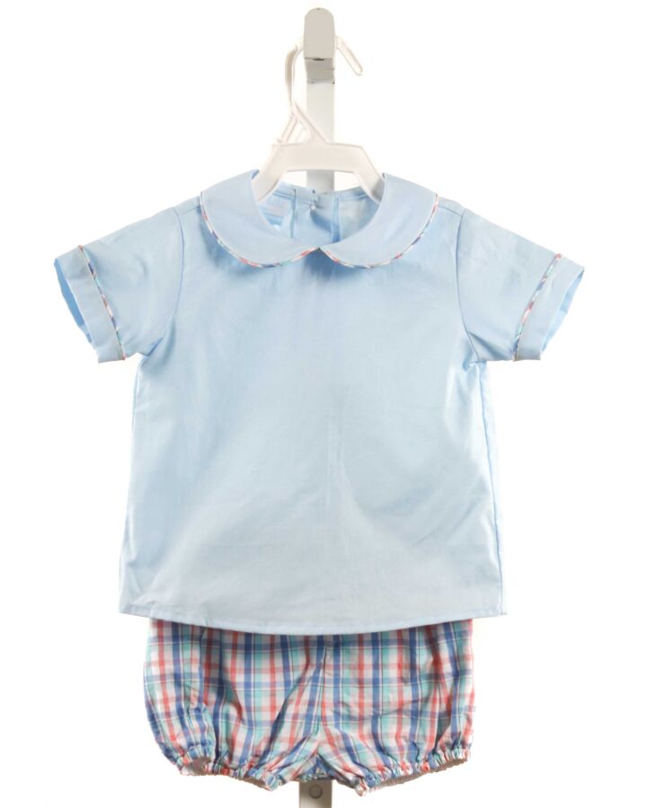 PETIT BEBE  LT BLUE    2-PIECE OUTFIT
