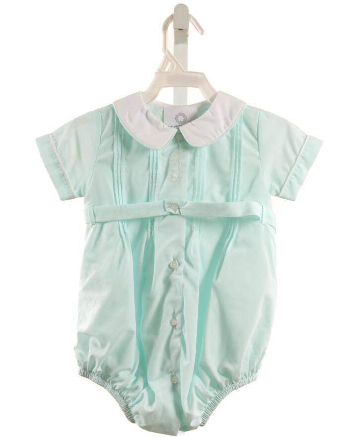 THE PROPER PEONY  MINT   EMBROIDERED BUBBLE