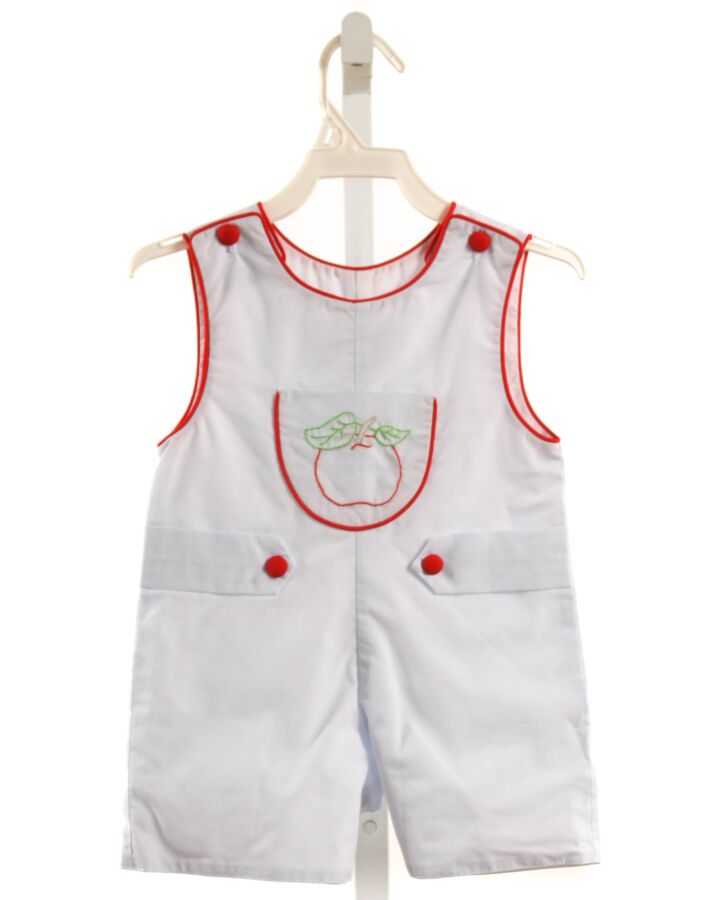 THE PROPER PEONY  LT BLUE   EMBROIDERED JON JON