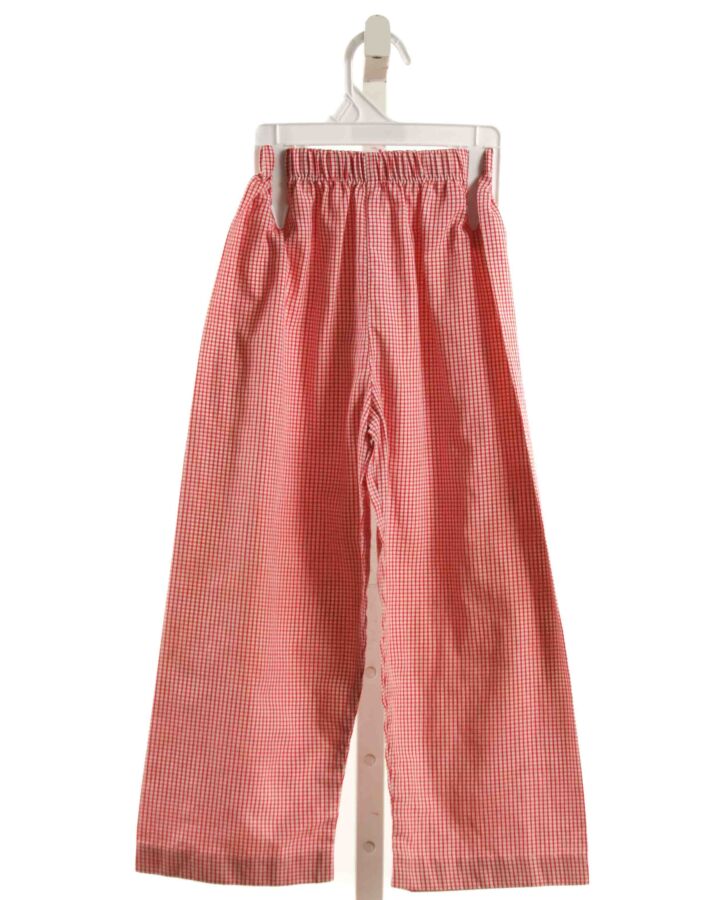 SHRIMP & GRITS  RED  WINDOWPANE  PANTS