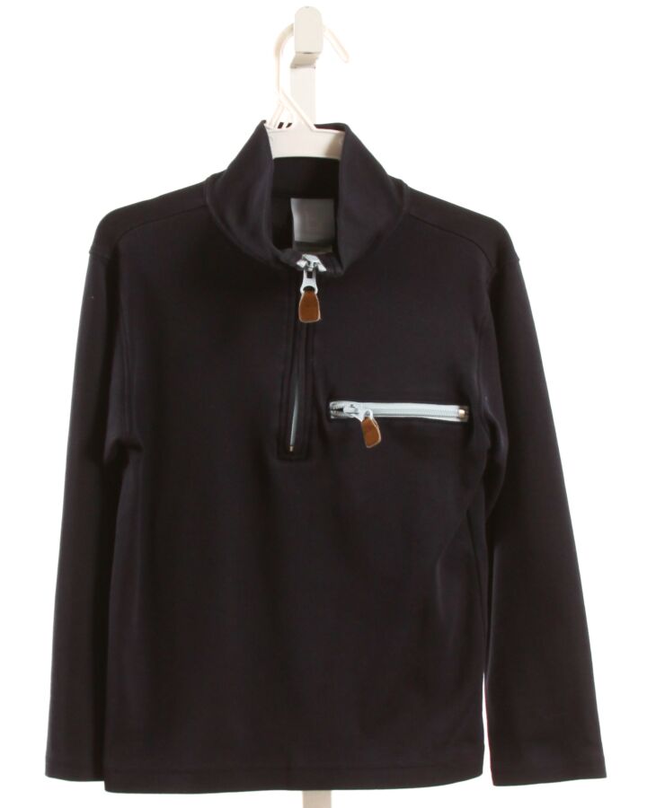 BELLA BLISS  BLUE KNIT   PULLOVER