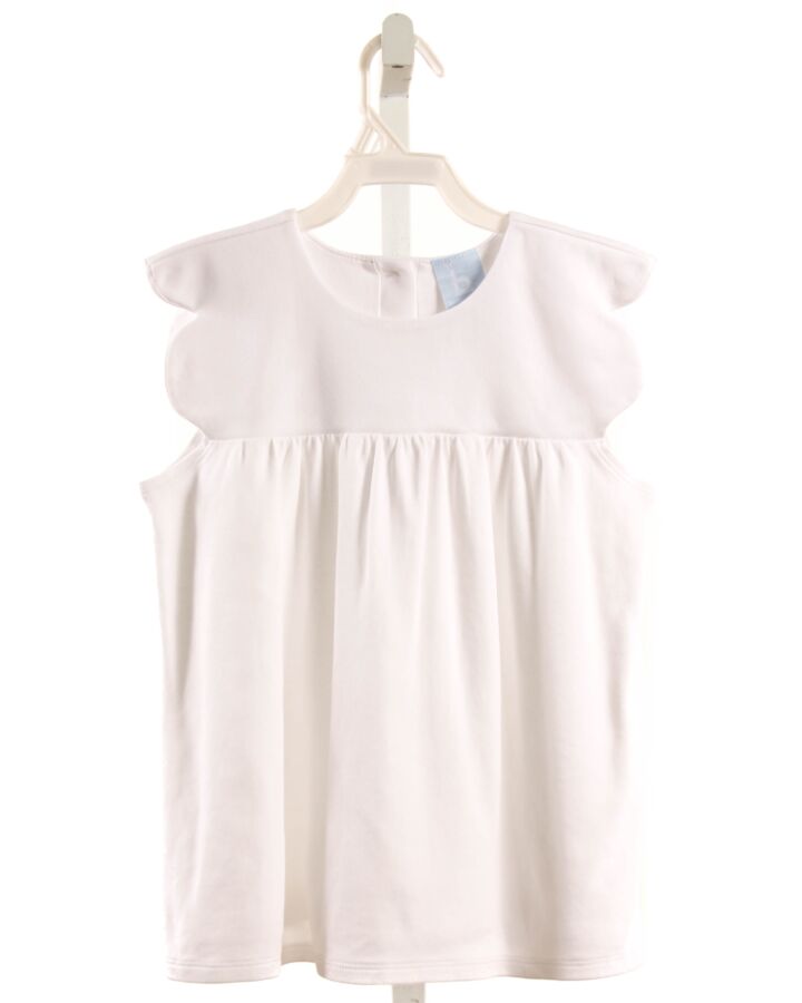 BELLA BLISS  WHITE    SLEEVELESS SHIRT