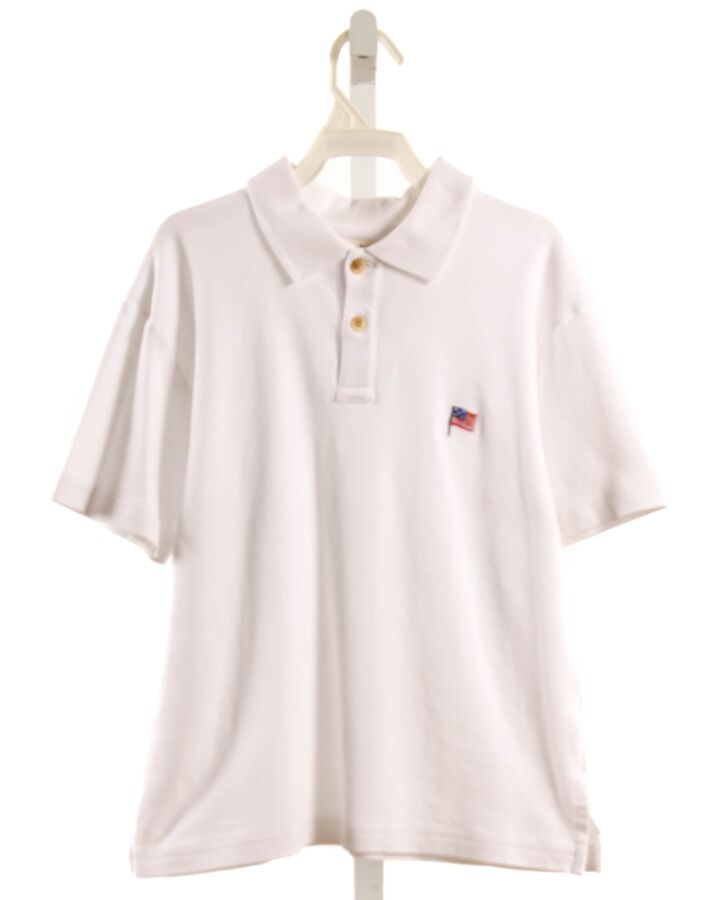 LUIGI  WHITE    KNIT SS SHIRT