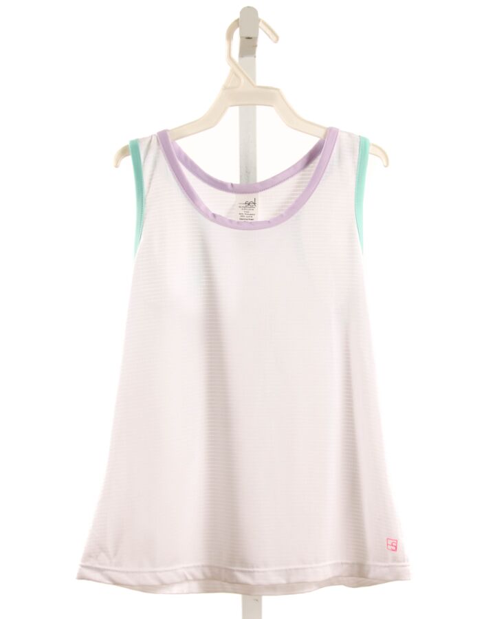 SET BY LULLABY SET  WHITE    KNIT TANK