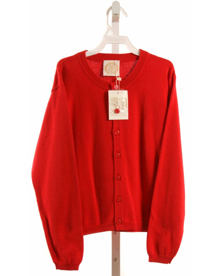 THE BEAUFORT BONNET COMPANY  RED    CARDIGAN