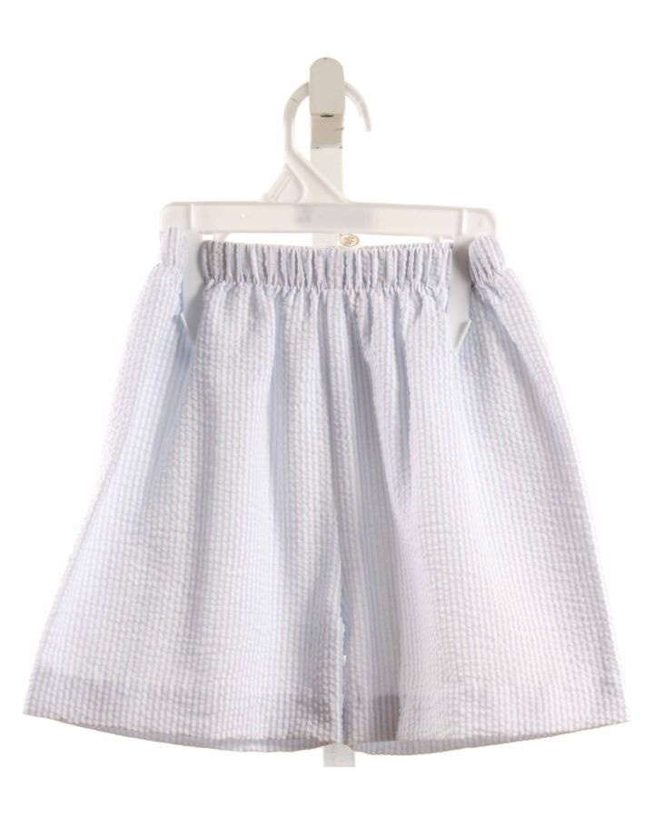LULLABY SET  LT BLUE SEERSUCKER STRIPED  SHORTS