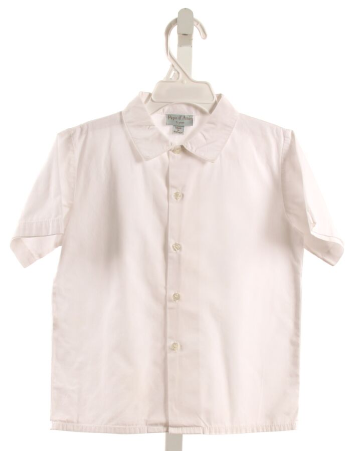 PAPO D'ANJO  WHITE    DRESS SHIRT