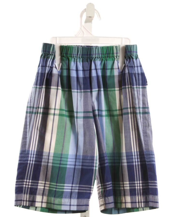PAPO D'ANJO  MULTI-COLOR  PLAID  SHORTS