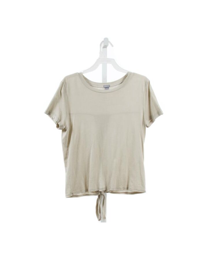 AERIE  BROWN  KNIT SS SHIRT