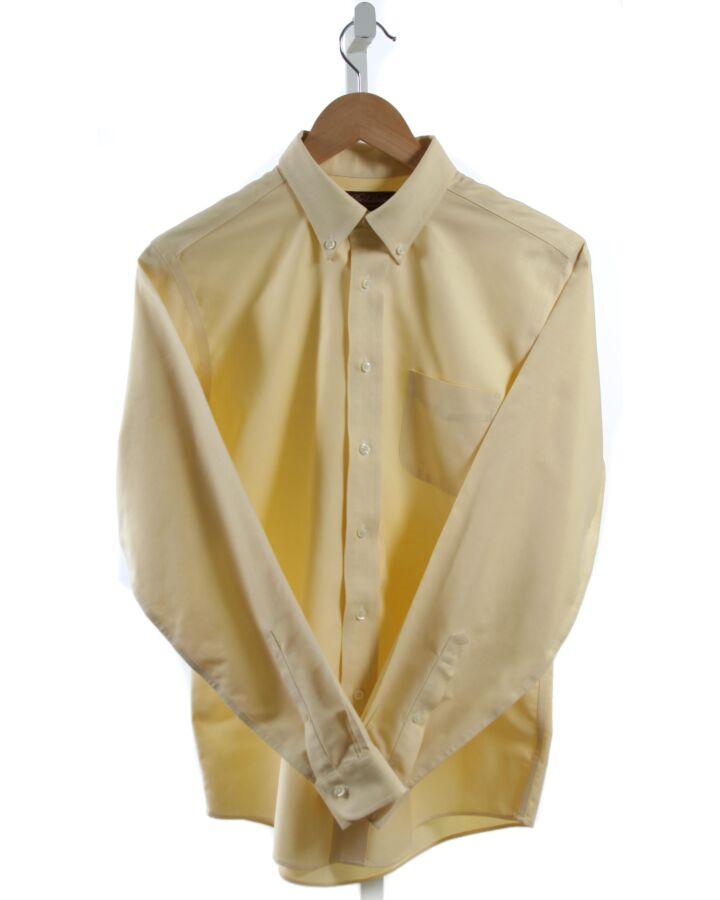 BROOKS BROTHERS  YELLOW  CLOTH LS SHIRT