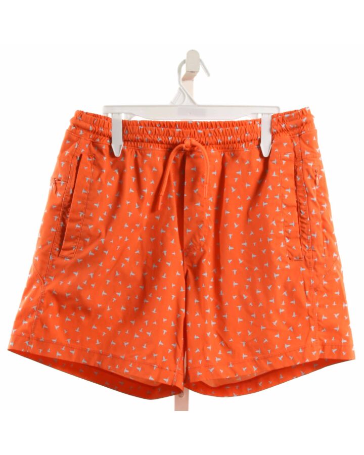 BIRDDOGS  ORANGE    SWIM TRUNKS