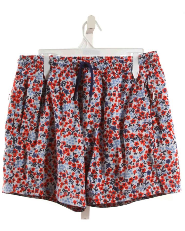 BIRDDOGS  RED  FLORAL  SWIM TRUNKS