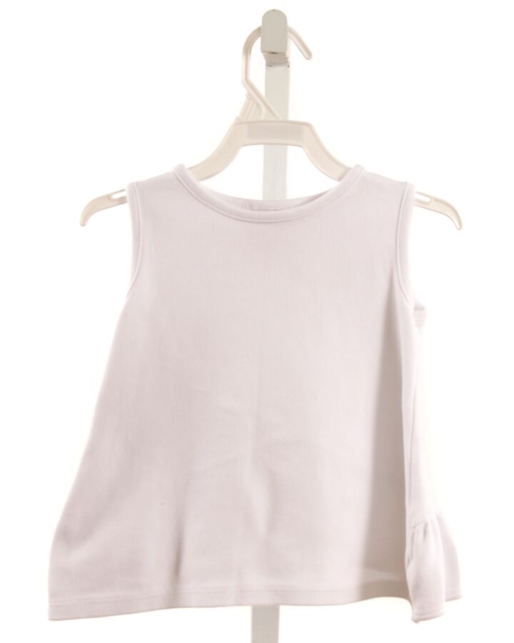 THE BEAUFORT BONNET COMPANY  WHITE    SLEEVELESS SHIRT