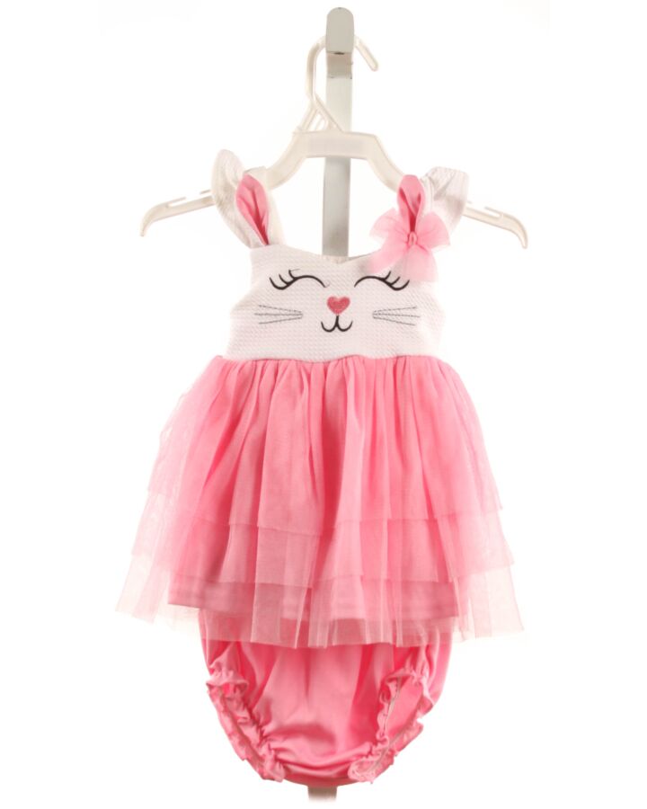 YOUNGLAND  PINK TULLE   2-PIECE OUTFIT