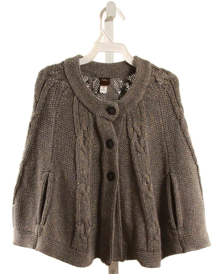 TEA  GRAY    CARDIGAN