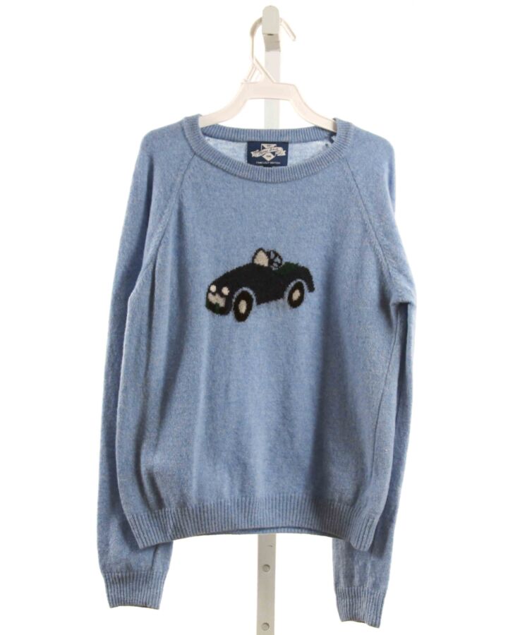 THOMAS BROWN  LT BLUE    SWEATER