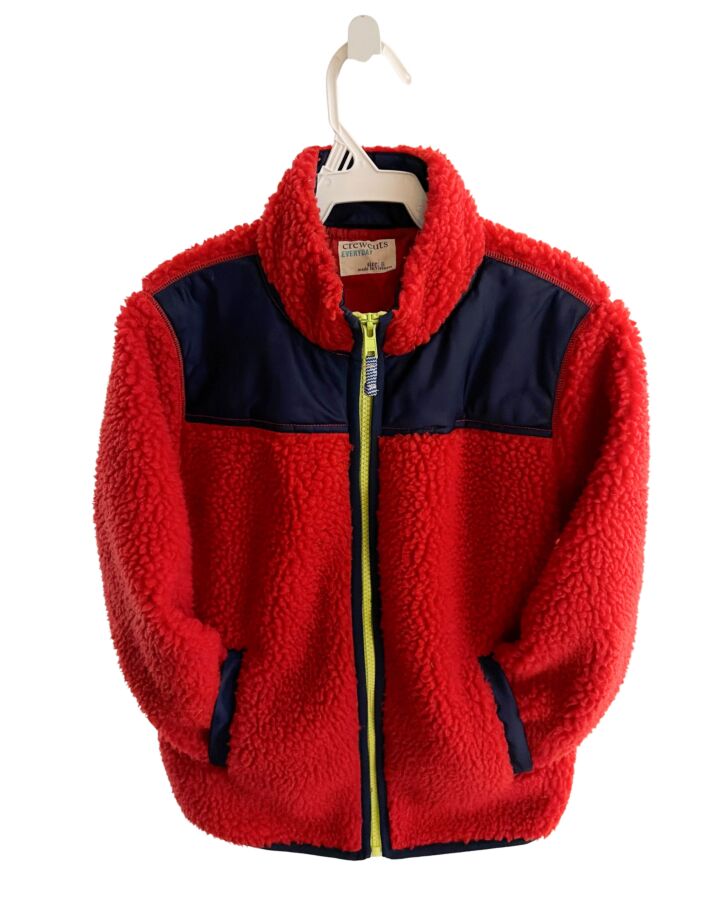 CREWCUTS  RED FLEECE   OUTERWEAR