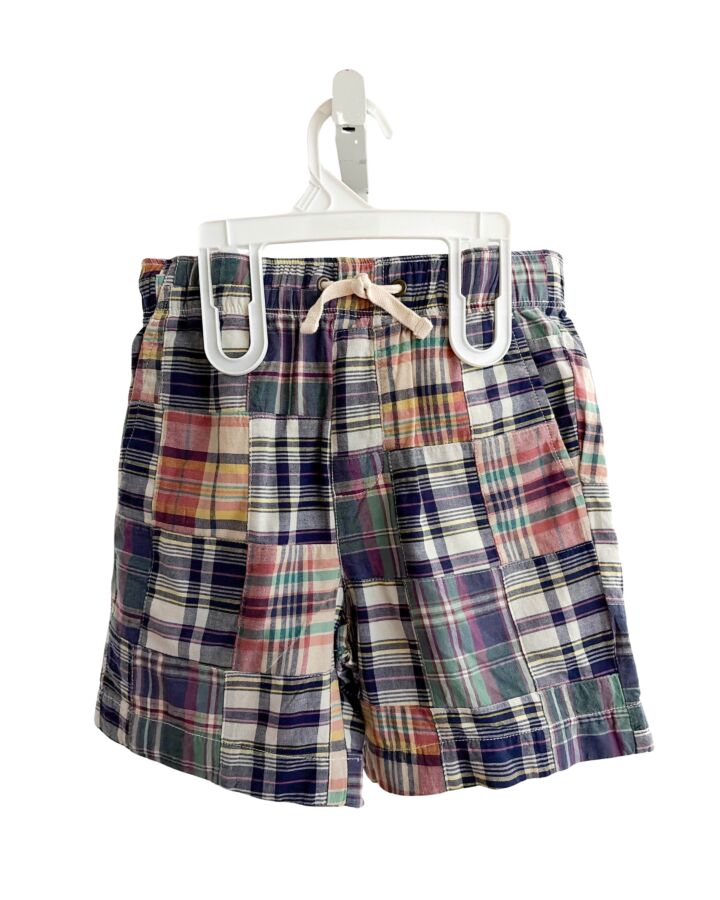 CREWCUTS  NAVY  MADRAS  SHORTS