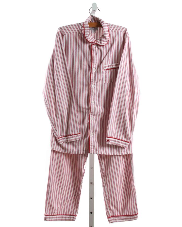 PETITE PLUME  RED  STRIPED  LOUNGEWEAR