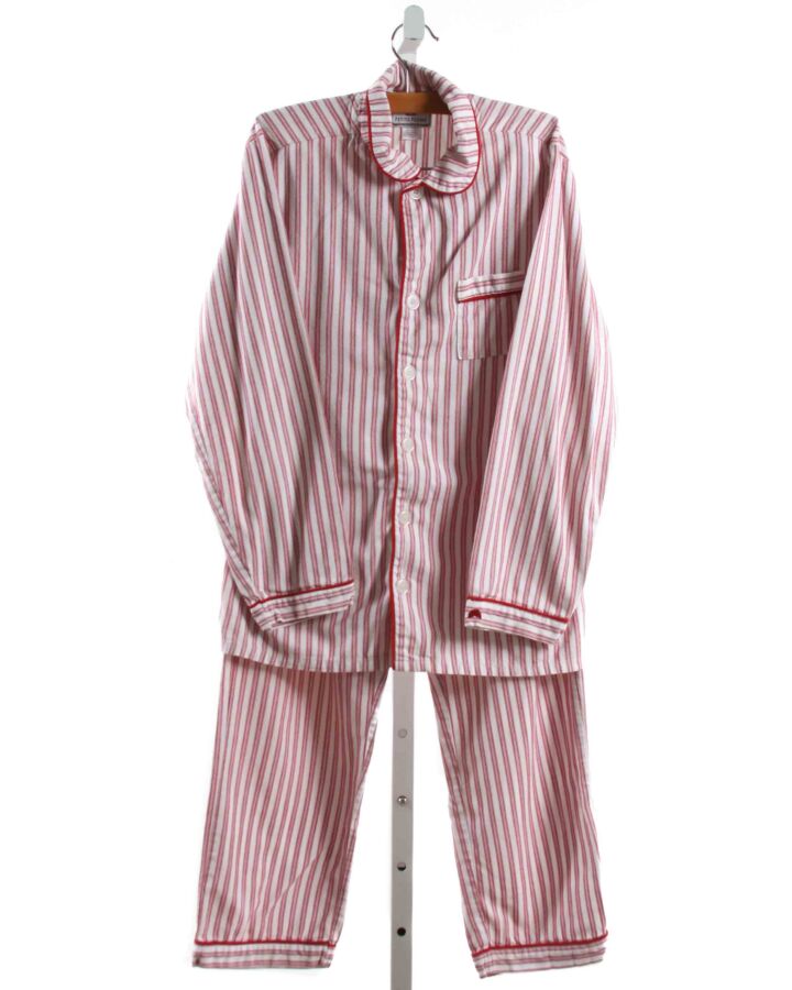 PETITE PLUME  RED  STRIPED  LOUNGEWEAR