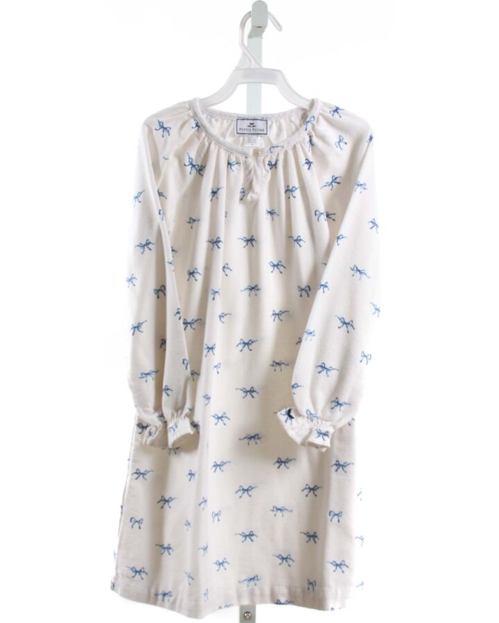 PETITE PLUME  WHITE  PRINT  LOUNGEWEAR