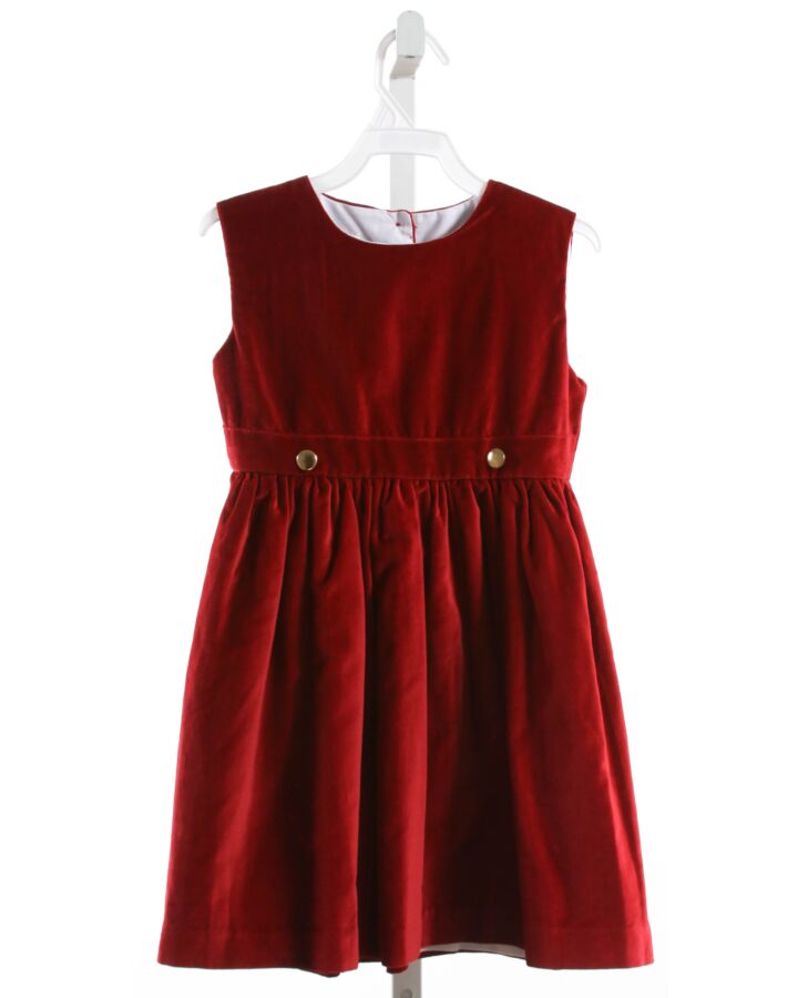 SAL & PIMENTA  RED VELVET   PARTY DRESS