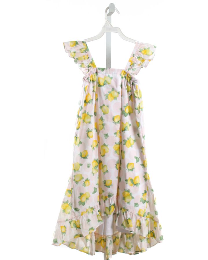 SAL & PIMENTA  YELLOW  PRINT  DRESS