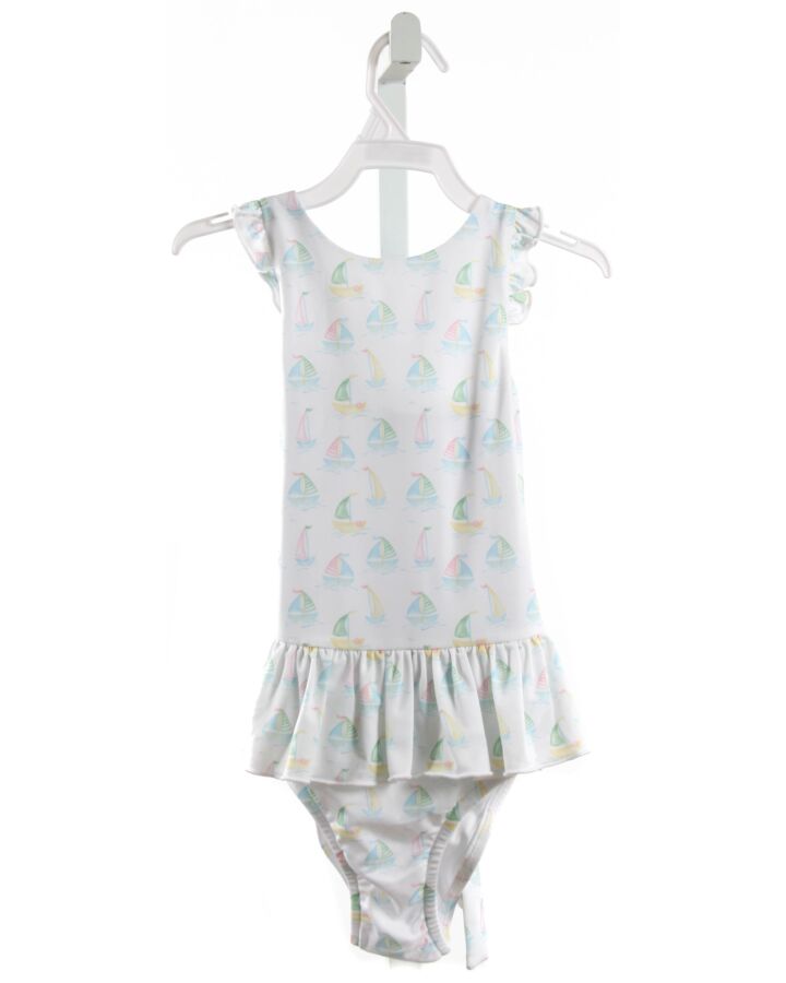 EYELET & IVY  WHITE  PRINT  1-PIECE SWIMSUIT