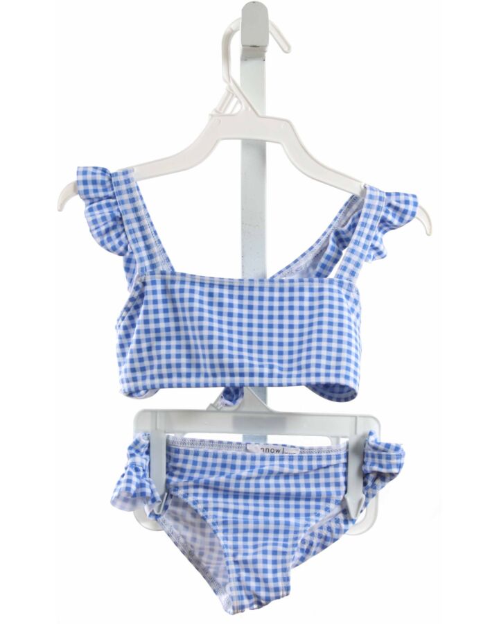 MINNOW  BLUE  GINGHAM  2-PIECE SWIMSUIT