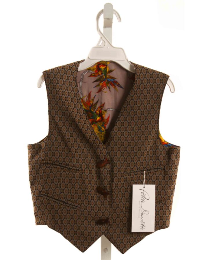 PETITE DOUCETTE   BROWN    VEST