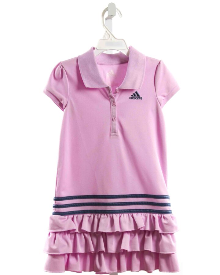 ADIDAS  LAVENDER PIQUE   KNIT DRESS