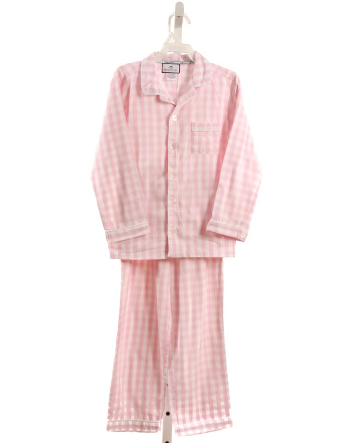 PETITE PLUME  LT PINK  GINGHAM  LOUNGEWEAR