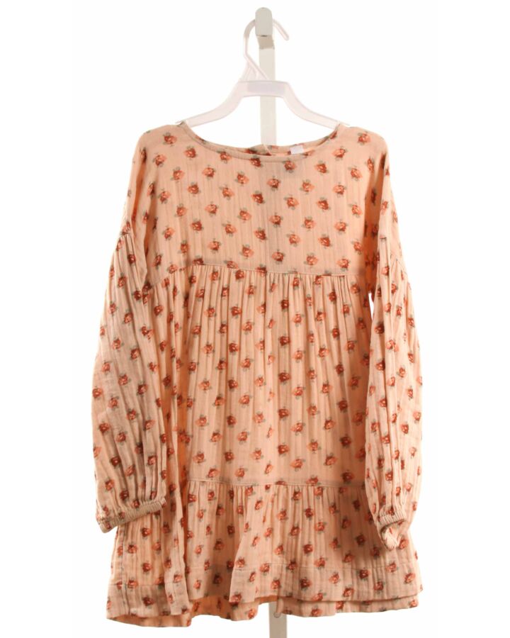 PETIT BATEAU  PINK  FLORAL  DRESS